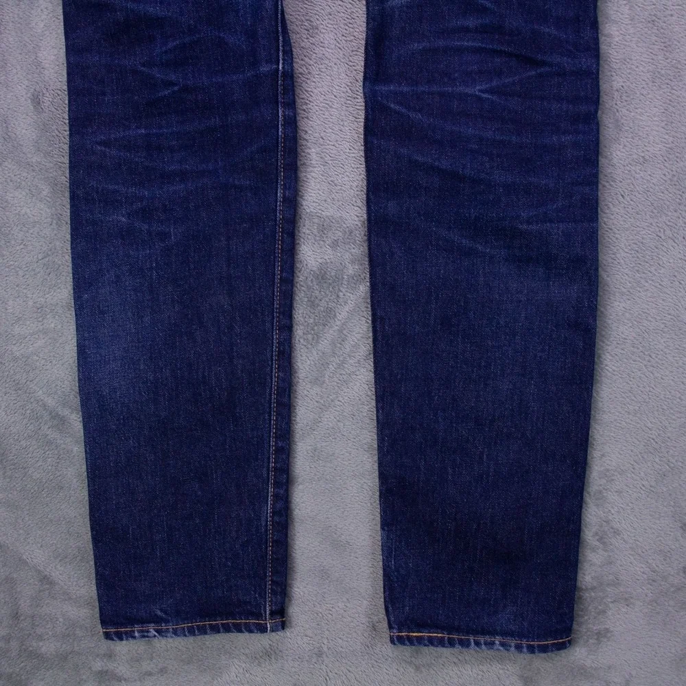Levi's Premium Lot 512 Big E Jeans Mens 30x34‎ Blue Denim Medium/Dark Wash Slim